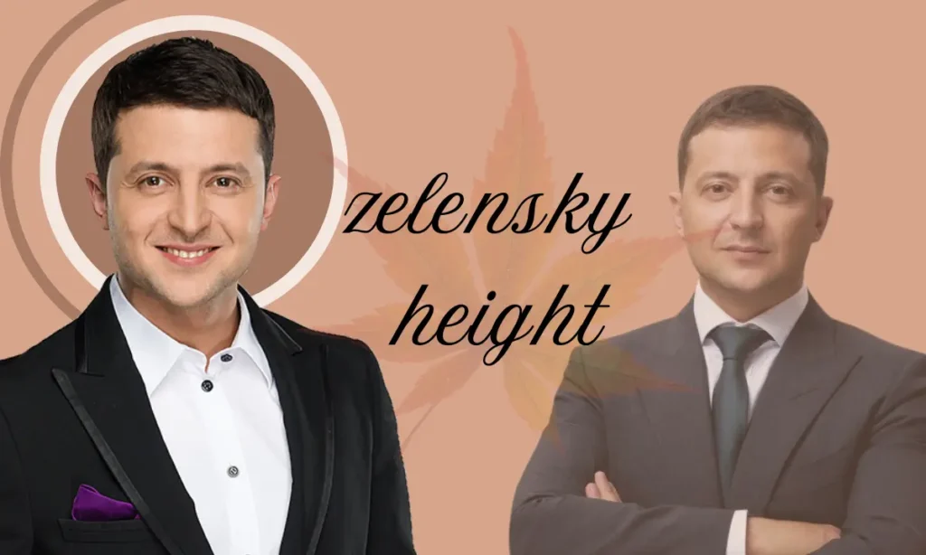 zelensky height